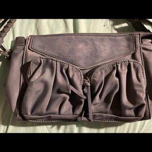 Grey small MZ Wallace bag NWT